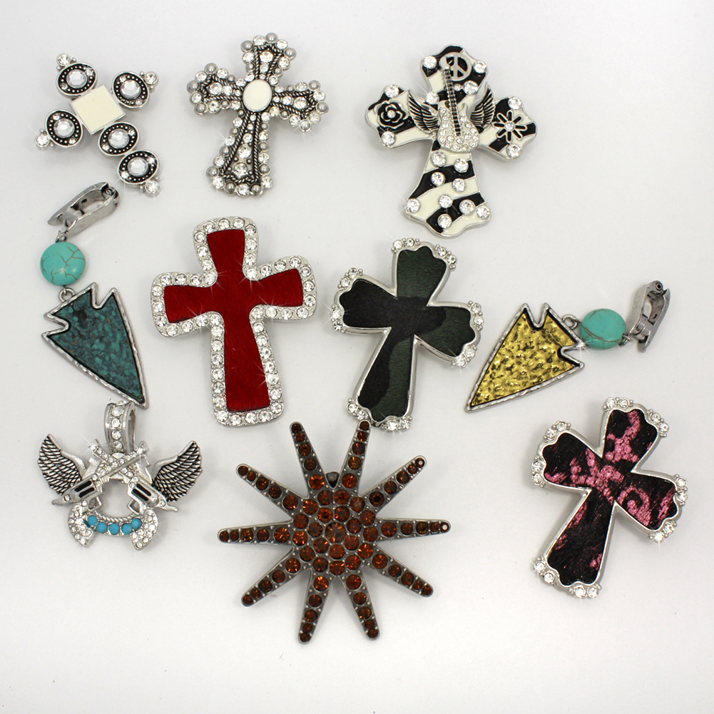 Whole Western Jewelry Rhinestone Bracelets Pendants Pndt 10pcs 10 Whole Western Jewelry Pendants