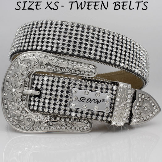 Wholesale Kids' Belts Western Rhinestone Children's Belts