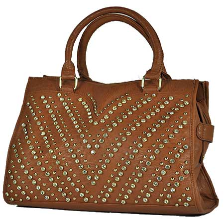 ST-1100-TAN - WHOLESALE DESIGNER INSPIRED HANDBAGS