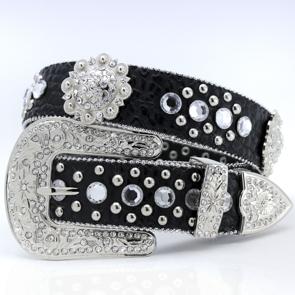 Western Rhinestone Belts