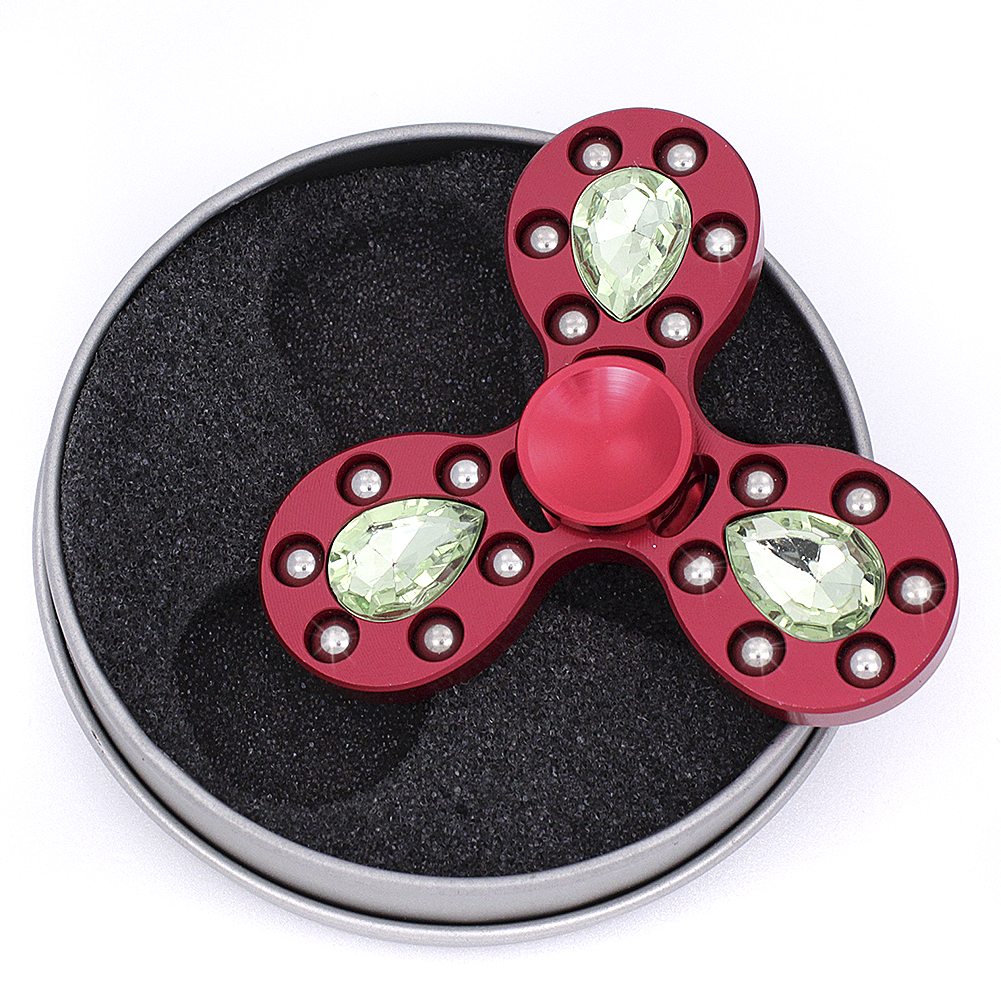 Fidget Spinners are popular to sell at flea markets. fidget spinner in case