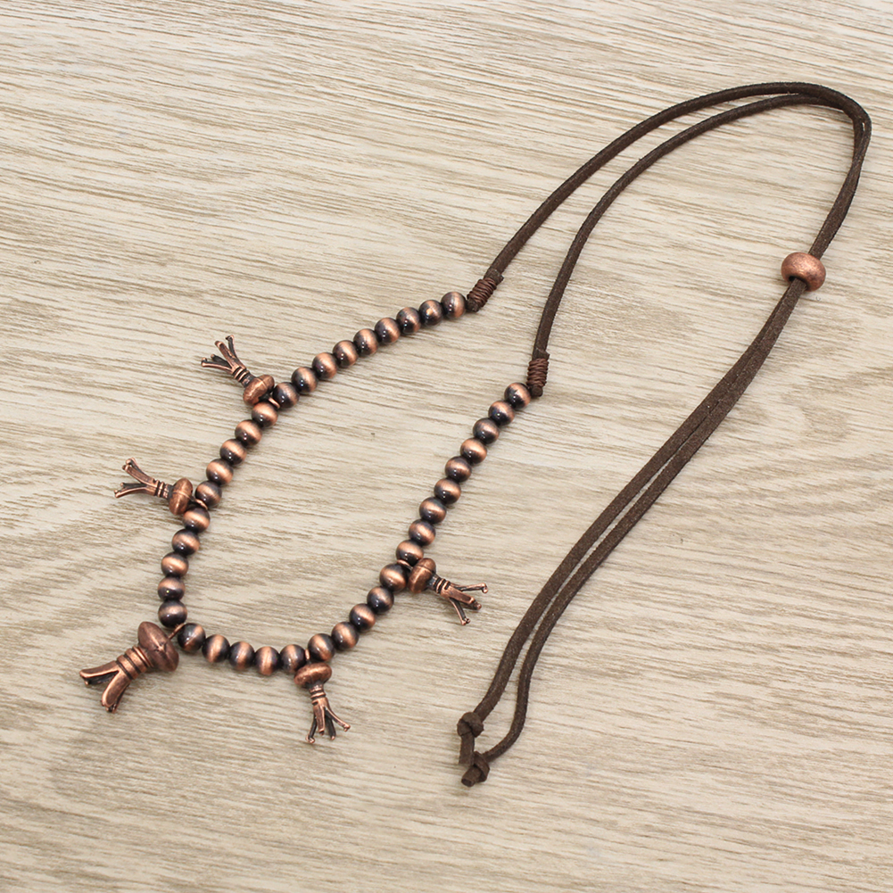 BLOSSOM-BROWN-NECKLACE