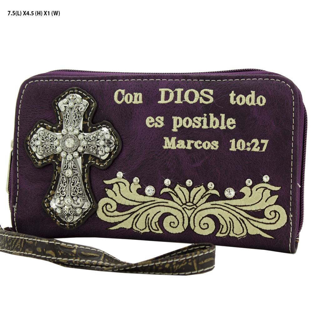 Spanish Bible Verse Wallets