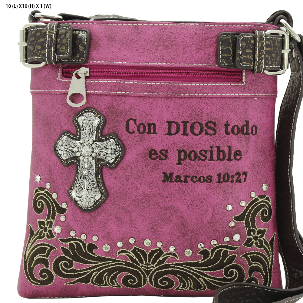 Spanish Bible Verse Purses