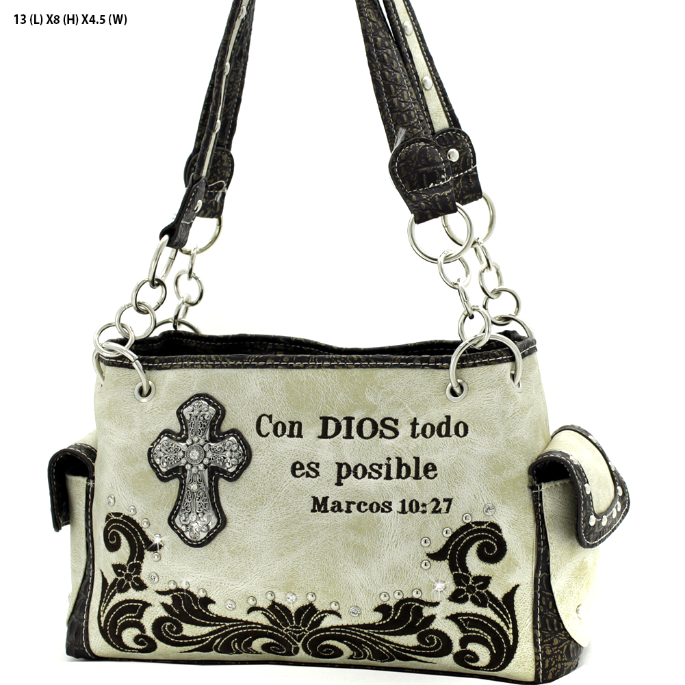 Spanish Bible Verse Purses