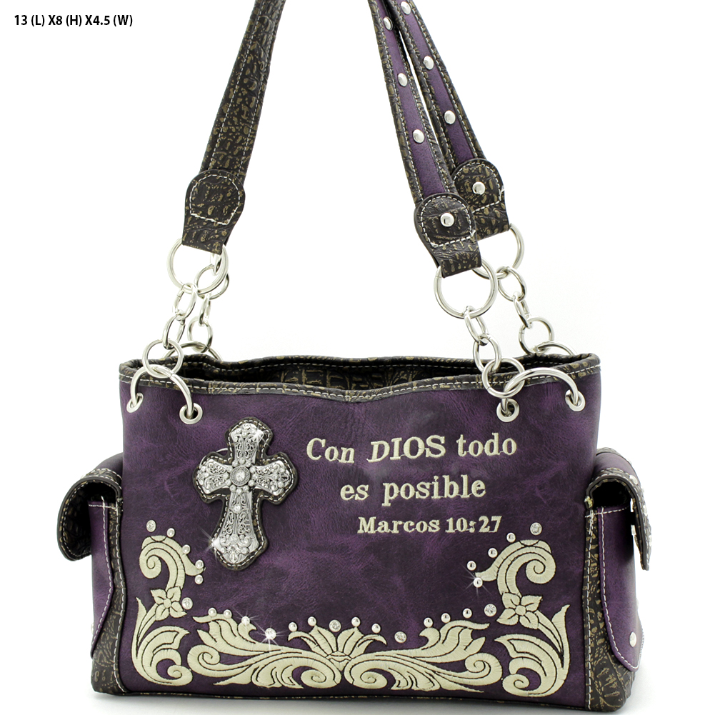 Spanish Bible Verse Purses