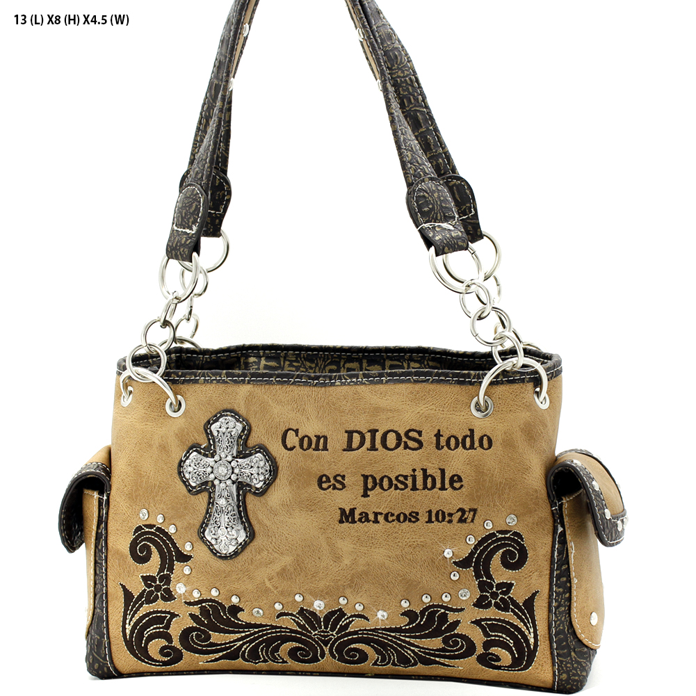 Spanish Bible Verse Purses