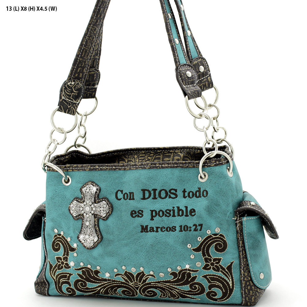 Spanish Bible Verse Purses