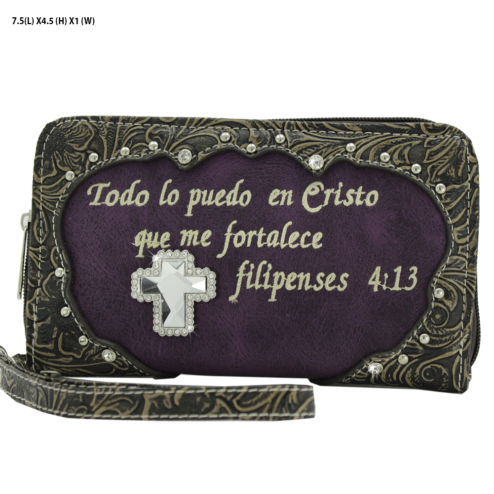 Spanish Bible Verse Wallets