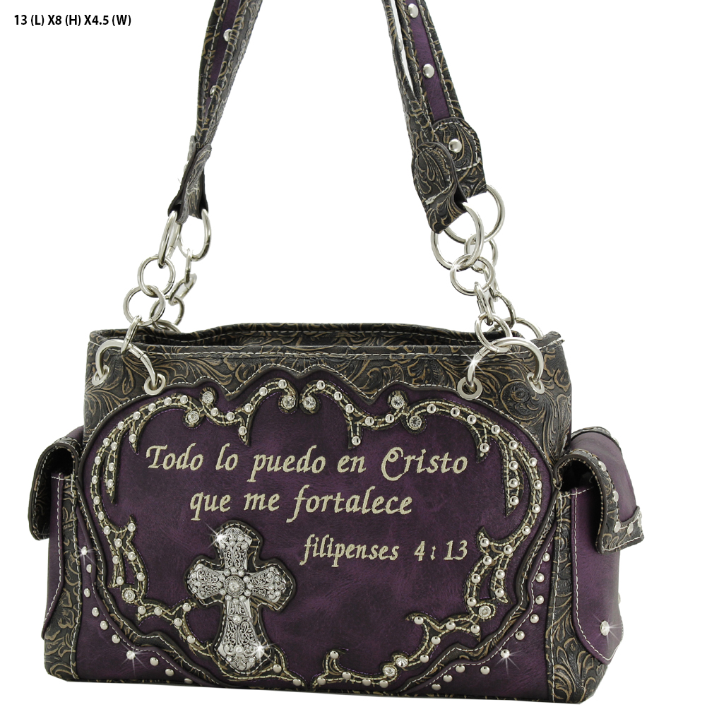 Spanish Bible Verse Purses