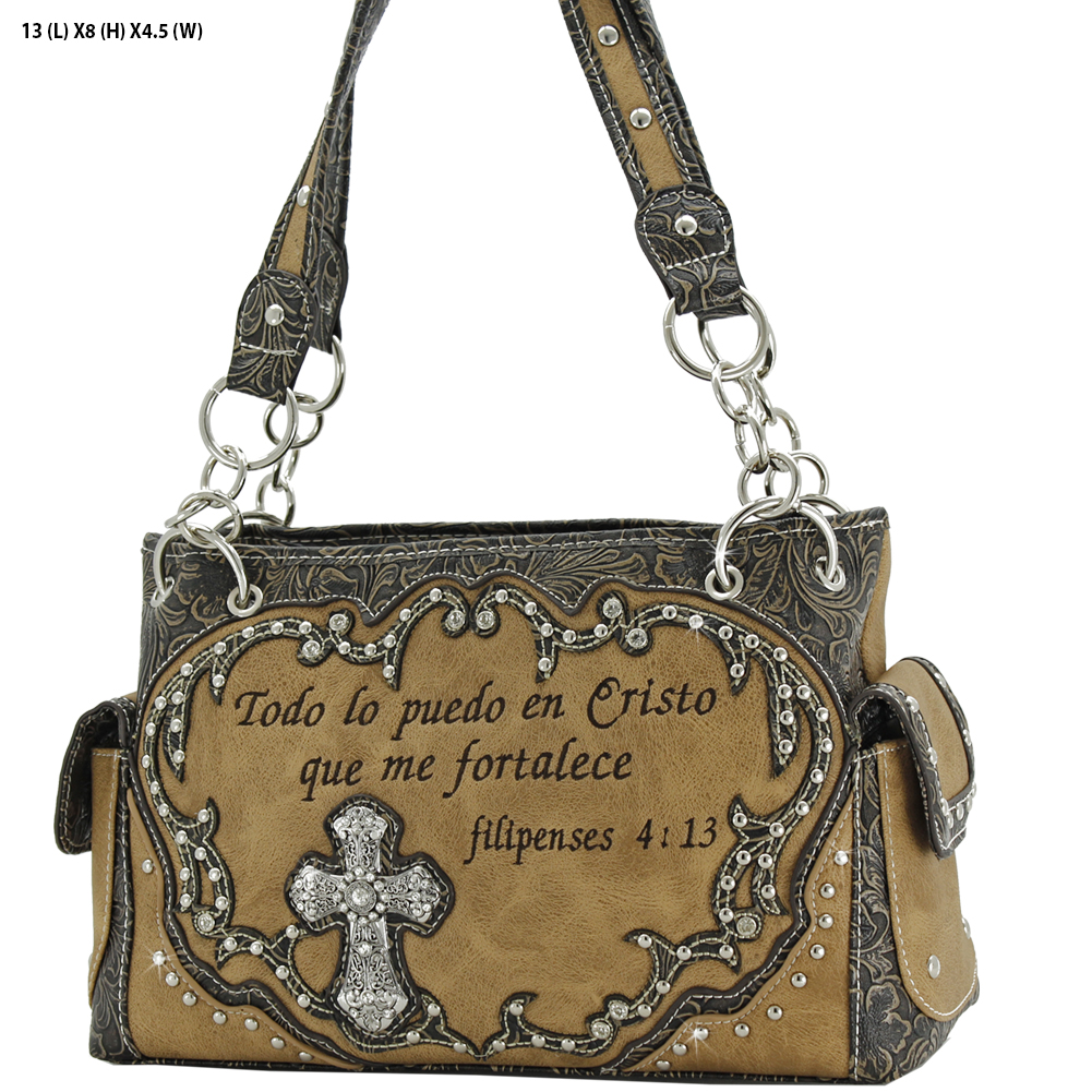 Spanish Bible Verse Purses