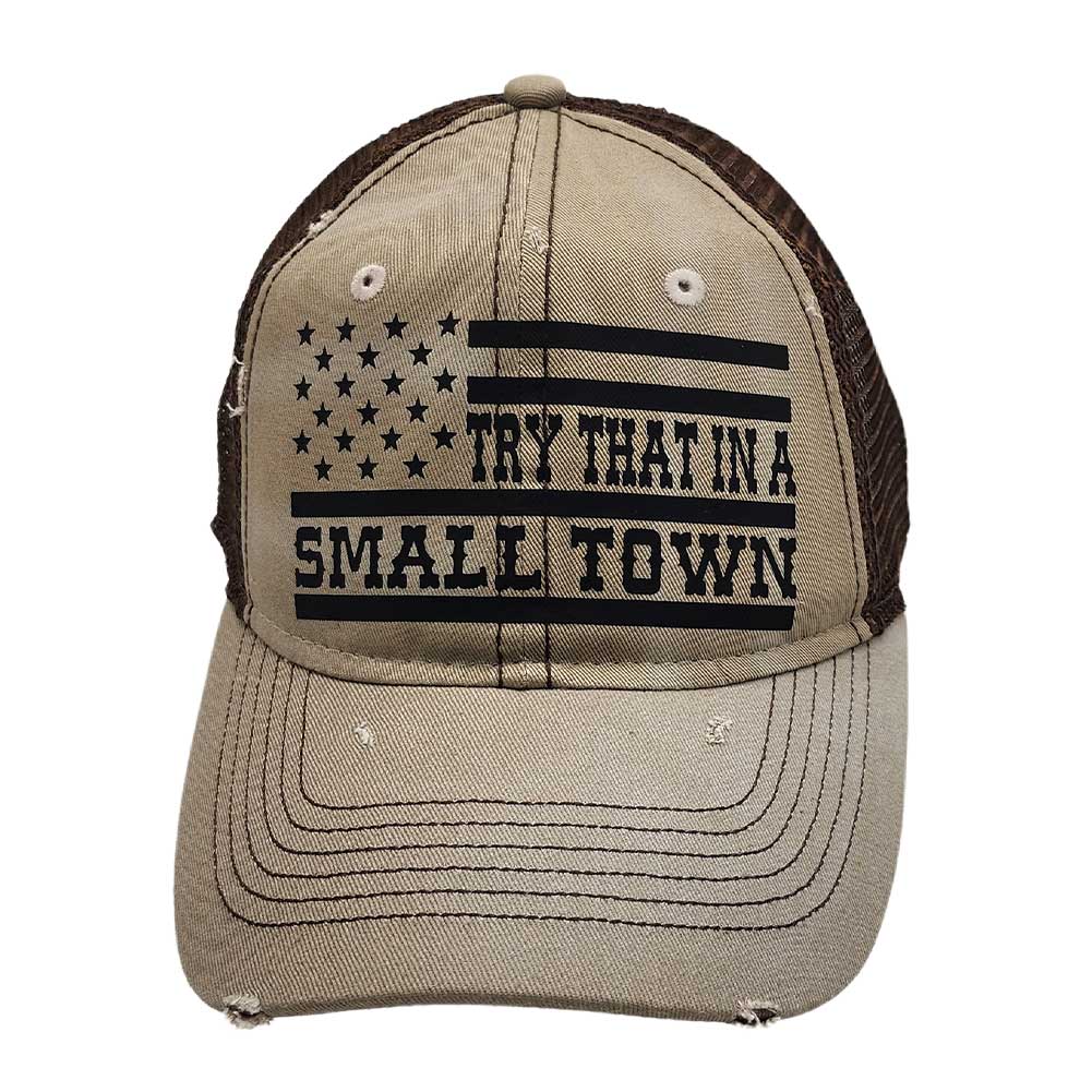 CAP-SMALL-TOWN-UNISEX-K-BRN