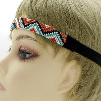 Kids Aztec Beaded Headbands