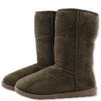 FUR-BOOT-BOX-BROWN(12PCS)