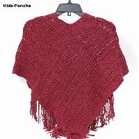 KIDS-PONCHO-0011-RED